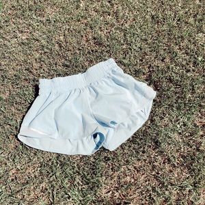 Blueish grey Lululemon shorts